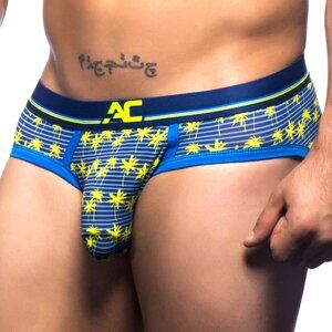 NWT Andrew Christian California Collection Palm Brief 90742 SZ Small